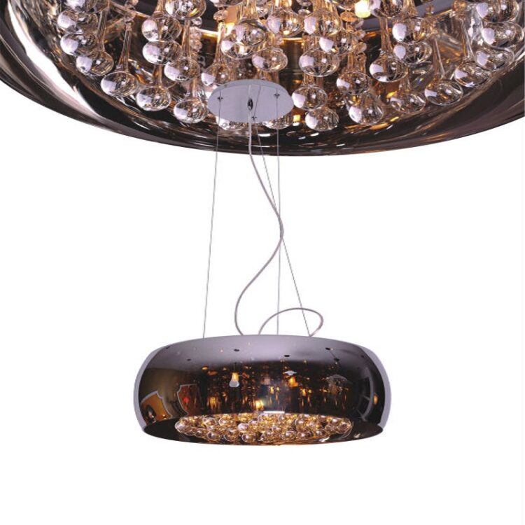 Glass Hanging Pendant Lamp Crystal The Alto Group 6270